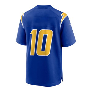 Maillot de football américain de haute qualité à manches courtes, imprimé, personnalisé avec logo d'équipe, séchage rapide, uniforme athlétique pour les ligues - Product Image 3