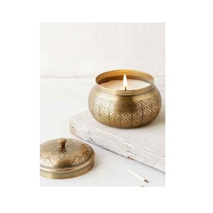 High Quality Luxury Stainless Steel Candle Container in Different Color Ready to Ship - Product Image 1