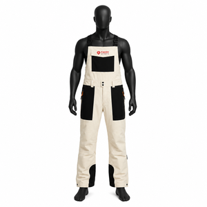 <b>Waterproof</b> Breathable Men Women Ski Bib Pants Insulated Winter Snowboarding Bibs Windproof Outdoor Snow <b>Overalls</b> Wholesale OEM - Product Image 1