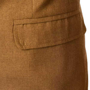 เสื้อแจ็คเก็ตเบลเซอร์แบบกลับด้านได้ สีกรมท่า คุณภาพสูง หรูหรา สำหรับผู้ชาย ขายส่ง ราคาพิเศษ ขายดี - Product Image 5