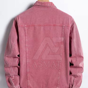 Chaqueta de Mezclilla para Hombre, Color Sólido, Estilo Casual, Ropa de Calle, Nueva Moda, Cómoda, 2026 - Product Image 6