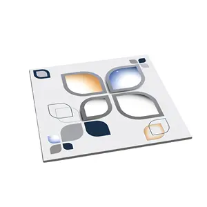 Markeerstift Oppervlak 3d Wandtegels 3d Seaworld Vis Patroon Porselein 3d Tegels Voor Badkamer Ontwerpen 600X600mm