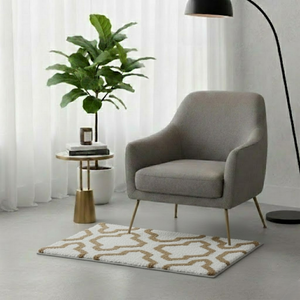 Alfombra de baño suave y acolchada 100% microfibra con base antideslizante |   Alfombra de Baño Segura y Resistente para Uso Diario en el Hogar - Product Image 2