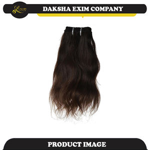 Venta Directa de Fábrica, Cabello Humano Virgen Remy de Alta Calidad HD con Frente de Encaje, Cabello Indio del Sur del Templo, Sin Procesar, Textura Lisa - Product Image 5