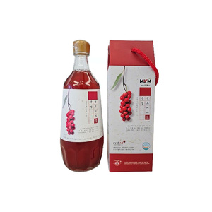 Sirop MKM Omija 700ml Extrait de Schisandra 5-HTP Vitamine C Liquide Qualité Alimentaire Boisson Coréenne à Base de Plantes Sauvages Fournisseur OEM en Gros - Product Image 5