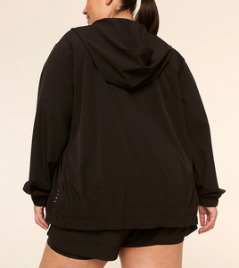 Conjuntos Deportivos de Poliéster y Algodón de Secado Rápido, Venta Especial, OEM, Conjuntos Deportivos para Mujer con Logotipo Personalizado, Conjunto de 2 Piezas, Sudadera con Capucha y Pantalones Cortos - Product Image 4