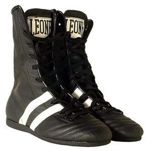 Zapatos de Boxeo Ligeros de Caña Alta con Suela Antideslizante y Parte Superior de Cuero Duradero, Zapatos de Entrenamiento y Combate, Proveedor OEM - Product Image 1