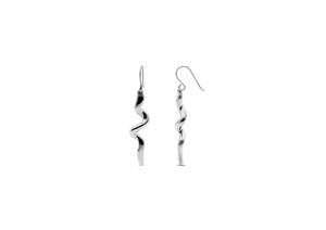 ต่างหูแบบเกลียวบิดเกลียวเรียบง่าย - Product Image 1