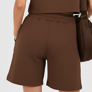 Shorts de Mujer Vintage Transpirables de Secado Rápido, Personalizados OEM, 100% Algodón, de Alta Calidad, para Verano, con Cintura Elástica - Product Image 2