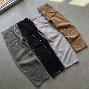 Jeans Anchos de Pierna Recta y Cintura Alta para Mujer, Jeans Holgados de la Mejor Calidad a Precio Económico, Jeans Holgados para Mujer en Cantidad al por Mayor - Product Image 1