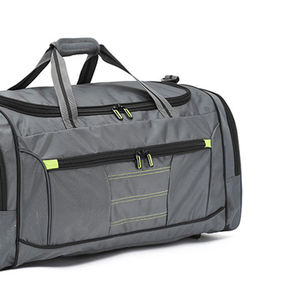 Customized Unisex Gray Oxford Gym <b>Duffel</b> <b>Bag</b> with Soft Handle Large Capacity 40-55L Zipper Closure Casual Sport Travel <b>Bag</b> - Product Image 5