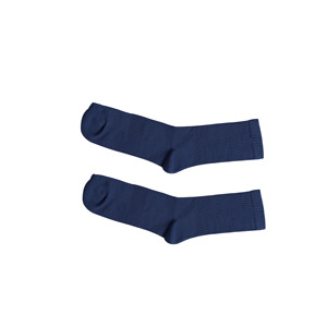 Men's Custom Logo Crew <b>Socks</b> <b>Wool</b>/Nylon Breathable Eco-Friendly Athletic Winter Cuff Print White Black - Product Image 2
