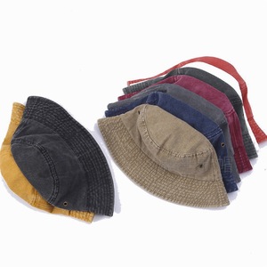 Gorra de Pescador Vintage de Algodón Lavado para Viajes al Aire Libre con Diseño Personalizado de tu Logotipo - Product Image 3