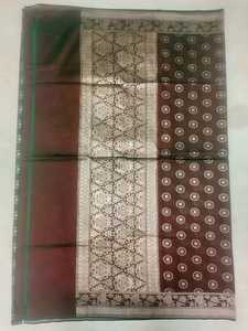Banarasi cotton silk scarf - Product Image 1