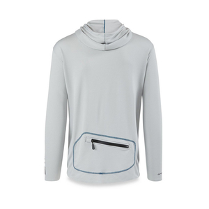 New 2026 Professional <b>Surfing</b> Rash Guard Shirt With Hat Anti-uv Hooded Rashie Pocket Rashguard Swim Wears Oem Services - Product Image 2