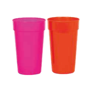 <b>Plastic</b> PP Water Glass Unbreakable Reusable BPA Free Eco-Friendly Recyclable Durable Drinking <b>Tumbler</b> Made India for Home Office - Product Image 5