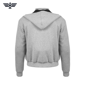 Chaqueta con Capucha para Motocicleta, Forrada Completamente con Fibra de Kevlar y Aramida, con Protección CE, Chaqueta de Seguridad Protectora para Motociclistas, OEM - Product Image 3