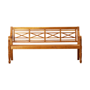Banc de jardin en teck massif, design classique, résistant aux intempéries, pour patio, parc, villa, hôtel, mobilier d'extérieur. - Product Image 3