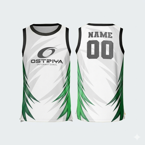 High Quality 100% <b>Polyester</b> Sleeveless Basketball Jersey Heat-Transfer Printed Sets OEM Custom Men's Anti-Bacterial Front Quick - Product Image 6