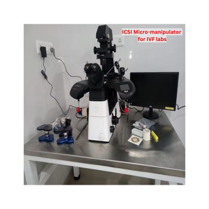 Système de micro-manipulation de laboratoire de qualité supérieure pour ICSI et utilisation en laboratoire d'IVF, proposé à un prix abordable - Product Image 1