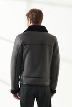 Blouson Aviateur en Cuir Véritable Premium Vintage – Manteau d'Hiver Bomber – Service d'Échantillons OEM Personnalisés Disponible Aujourd'hui - Product Image 2