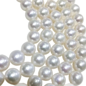 Collar de Perlas de Agua Dulce Redondas Grandes de 10-12 mm de Edison, Buena Calidad, con Forma Redonda y Completa, Regalo para Madres Mayores - Product Image 5