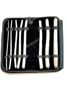 Juego de 8 Dilatadores Uretrales y Uterinos Hegar de Alta Calidad con Estuche de Cuero, Instrumentos Quirúrgicos Médicos - Product Image 4