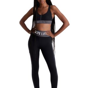 Conjunto de Yoga para Mujer Talla Grande 2026, Personalizado, con Sujetador Deportivo de Alta Sujeción y Leggings Cómodos con Logotipo Frontal - Product Image 1