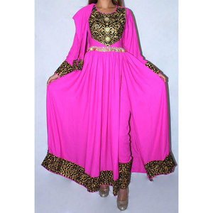Robe afghane pour femmes, robe longue modeste, robe maxi traditionnelle, vêtements ethniques musulmans, broderie élégante, coupe ample, vêtements pour femmes - Product Image 1