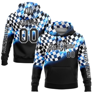 Wholesale Direct Industry New Design Custom Black Blue-<b>White</b> 3D Design Formula Auto Car Racing Motorsport Sports Pullover <b>Hoodie</b> - Product Image 1