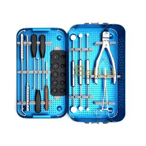 Kit de Instrumentos para Sistema de Placa Cervical Anterior, Manual, de Acero Inoxidable, Doblador Quirúrgico, Instrumentos Reutilizables para Cirugía de Columna Vertebral - Product Image 2