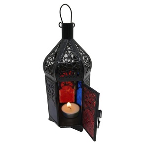 โคมไฟโลหะทำมือจากอินเดีย สำหรับตกแต่งบ้านและเทศกาล ประดับประดาอย่างสวยงาม ให้แสงสว่างและเป็นของตกแต่งเพื่อการเฉลิมฉลองทางวัฒนธรรม - Product Image 4