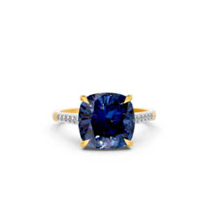 14K 9K 10K 18K Solid Gold 7Ct Lab Gemstone <b>Ring</b> IGI Certified Ethical Fine Jewelry RJC OEM ODM Manufacturer Wholesale E201284 - Product Image 2