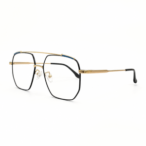 Montures de lunettes en titane pour hommes, anti-lumière bleue UV420, carrées, monture intégrale, légères, titane pur, sur mesure, RX, OEM, ODM - Product Image 3