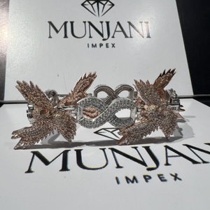 Custom Gold Plated Fine Chain & Link Bracelets <b>for</b> <b>Men</b> IGI Certified VVS Moissanite Diamond Hip Hop Style S925 <b>Silver</b> Jewelry - Product Image 2