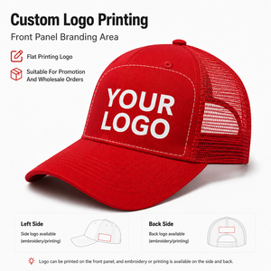 Gorra Trucker Vintage Lavada con Malla Trasera Ajustable y Cierre a Presión, Transpirable, para Uso Casual al Aire Libre y Estilo Urbano, Gorra de Béisbol - Product Image 4
