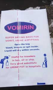 Sac à vomir jetable de haute qualité, sac à vomir d'urgence pour les voyages, sac à vomir médical imperméable - Product Image 4