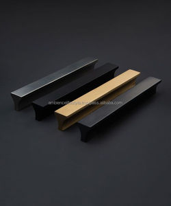 Ergonomic Metal Pull Handle Providing Easy Grip For Cabinet Drawer <b>Wardrobe</b> Furniture <b>Hardware</b> - Product Image 6