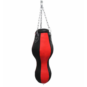 Black And Red Contrast Color Heavy-Duty EPE Filled <b>Punching</b> <b>Bag</b> Shock Absorption Tear Resistant Features OEM/ODM Uppercut <b>Bags</b> - Product Image 1