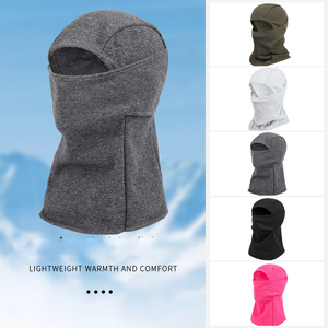 Masque de ski en polaire thermique avec logo personnalisé, balaclava, masque facial imprimé camouflage pour les sports de plein air, le ski, le vélo, la moto - Product Image 6