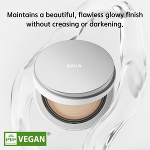 BBIA EAU Glow Brightening Moisturizer Cushion <b>Foundation</b> SPF40 Natural Coverage Watery Glowy Texture Semi-Matte Finish - Product Image 5