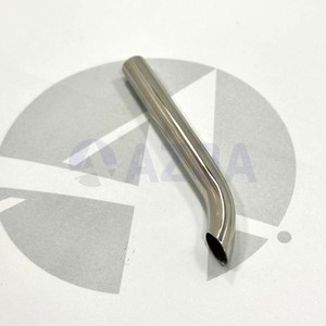 ท่อรับโค้งงอ 45 องศา ขนาด 77 มม. ทำจากสแตนเลส สำหรับเจาะร่างกาย เครื่องมือระดับมืออาชีพ ใช้ซ้ำได้ - Product Image 2