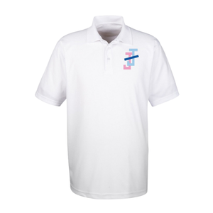 เสื้อโปโลชาย ปักโลโก้ สีขาว แขนสั้น คอปก ผ้าคอตตอนผสม ลำลอง ธุรกิจ กอล์ฟ ชุดยูนิฟอร์ม เสื้อผ้าสำหรับออกกำลังกาย - Product Image 1