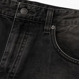 Custom Oversized Denim Jorts Men Loose Fit Blue Jean Shorts Summer Fashion - Product Image 6