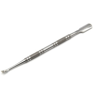 Poussoir à cuticules avec poignée antidérapante, outil de précision pour le nettoyage et le façonnage des ongles - Product Image 1