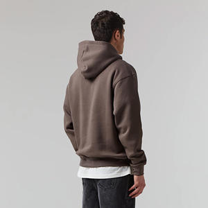 เสื้อฮู้ดดี้ผู้ชาย 450 กรัม ชุดเสื้อฮู้ดลำลองแบบสวมหัว ทรงหลวม สวมใส่สบาย สไตล์สตรีทแวร์ สำหรับผู้ชาย - Product Image 4