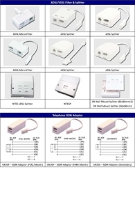 Filtre G-Fast UK28SR pour les réseaux britanniques avec conversion de données et câbles - Product Image 5