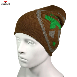 Best Quality Professional Made Winter <b>Beanie</b> Hats Digital Breathable Waterproof 100% Cotton <b>Fleece</b> Fabric Custom 3D Embroidery - Product Image 4