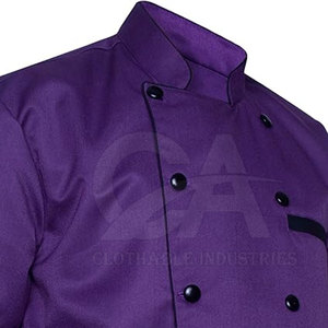 Chaqueta de Chef 2026 con Paneles de Malla Transpirable, Lavable Industrialmente, Uniforme de Chef Personalizado para la Industria Hotelera - Product Image 5