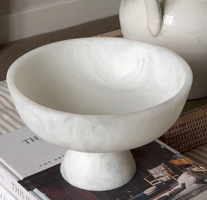 Bol de service alimentaire en résine époxy écologique, fait main et durable, organisateur de table à manger, artisanat décoratif pour la maison - Product Image 5